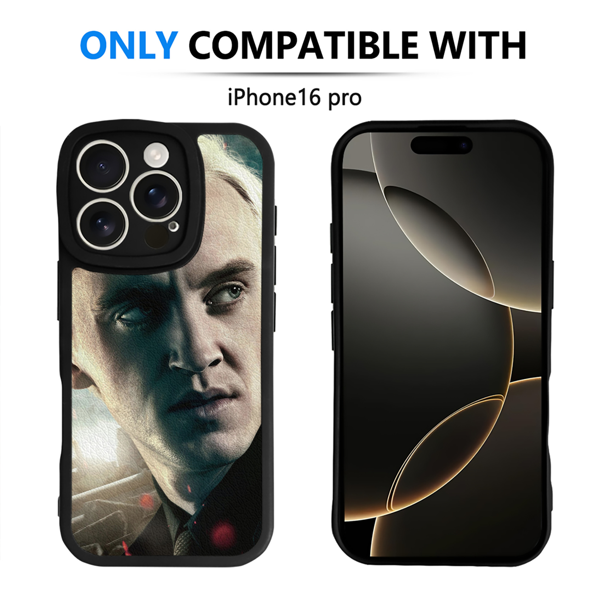 （画像用） Harry Potter ハリー・ポッターシリーズ 【iPhone 16シリーズ対応】シリコンスマホケース（レザー調） 材質：シリコン